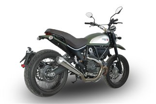 Impianto Terminale di Scarico Slip-On Euro 3 Ducati Scrambler QD EXHAUST