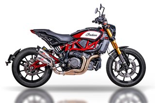 Impianto Terminale di Scarico twin Gunshot Euro 4 INDIAN FTR 1200 QD EXHAUST