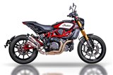 Impianto Terminale di Scarico twin Gunshot Euro 4 INDIAN FTR 1200 QD EXHAUST