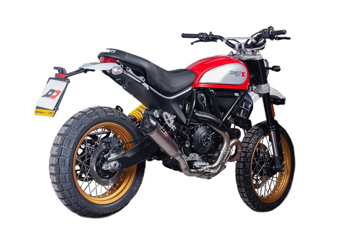 Exhaust Catalyst Ducati Scrambler 800 Desert Sled 2017 QD