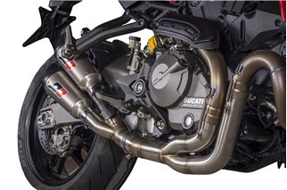 Système d'échappement Ducati Monster 1200S Euro4 QD Twin Gunshot