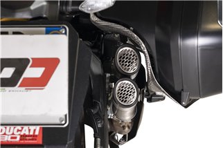 Ducati MULTISTRADA V2 QD Power Gun Slip-on-Auspuffanlage