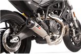 Système d'échappement tri-cône en titane Ducati Monster 797 QD