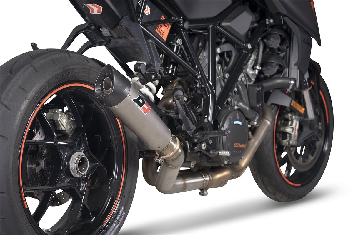 TriCone Silencer Exhaust System APPROVED KTM 1290 SUPERDUKE 2015-2019 QD