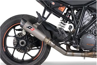 Impianto di Scarico Silenziatore TriCone OMOLOGATO KTM 1290 SUPERDUKE 2015-2019 QD