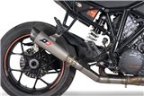 Impianto di Scarico Silenziatore TriCone OMOLOGATO KTM 1290 SUPERDUKE 2015-2019 QD