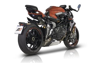 Impianto di Scarico Terminale Power-Gun Titanio EURO 4 – EURO 5 Mv Agusta Brutale 1000 RR/RS QD