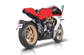 Impianto di Scarico Terminale Power-Gun Dark Euro 4 / Euro 5 MV Agusta Superveloce 800 QD