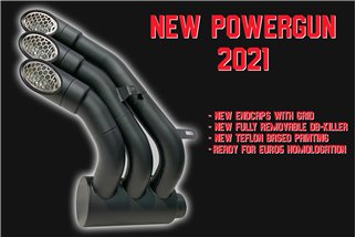 Power-Gun Dark Euro 4 / Euro 5 Auspuffanlage MV Agusta Superveloce 800 QD