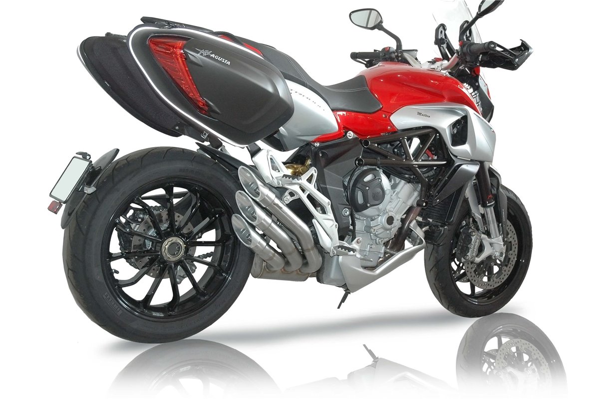 Système d'échappement Power Gun Silver Terminal MV-Agusta Stradale QD