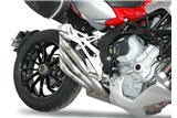 Système d'échappement Power Gun Silver Terminal MV-Agusta Stradale QD