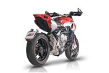 Système d'échappement Power-Gun MV Agusta Rivale 800 QD