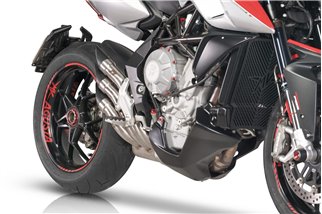 Système d'échappement Power-Gun MV Agusta Rivale 800 QD