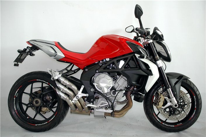 Impianto di Scarico Terminale Power-Gun MV Agusta Brutale 675/800 QD