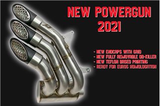 Power-Gun Terminal Exhaust System MV Agusta Brutale 675/800 QD