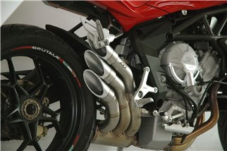 Système d'échappement terminal Power-Gun MV Agusta Brutale 675/800 QD