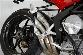 Système d'échappement terminal Power-Gun MV Agusta Brutale 675/800 QD