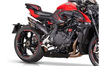 Impianto di Scarico Terminale Power-Gun Dark Bronze EURO 4 – EURO 5 Mv Agusta Brutale 1000 RR/RS QD