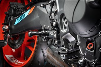 Kit pedane regolabili As31Gt3 Nero Gilles Tooling Yamaha Xsr 900 2022 -