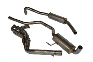 SCARICO COMPLETO COLLETTORE CENTRALE E TERMINALE PER ALFA ROMEO GIULIA 1600 GT JUNIOR ACCIAIO