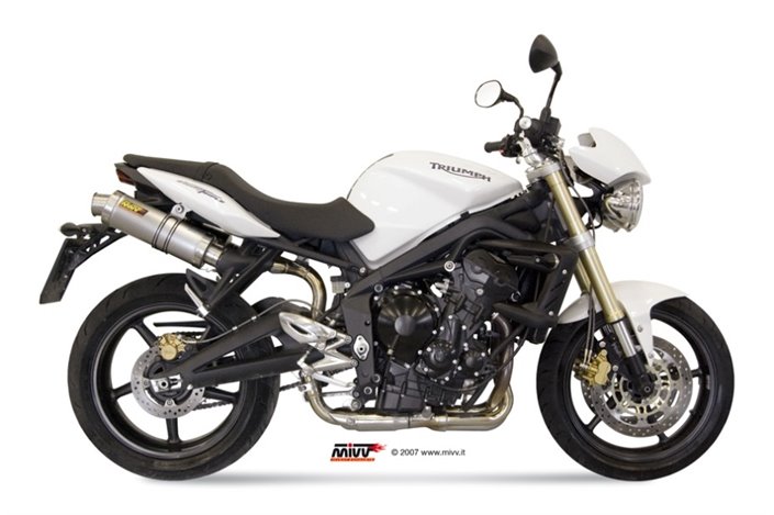 Schalldämpfer Escape Mivv Gp Titanium Triumph Street Triple 675 2007 - 2012