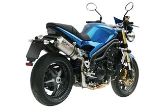 Terminali Scarico Mivv Oval Titanio Triumph Speed Triple 1050 R S Rs 2005 - 2006