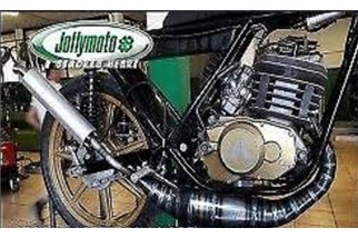 Expansion Expansion Expansion Muffler Yuma 125 1974 1982 Jollymoto avec silencieux en aluminium