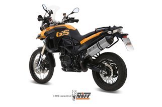 Silencieux Echappement Mivv Speed Edge Inox Bmw F 800 Gs 2008 - 2017