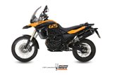 Schalldämpfer Escape Mivv Speed Edge Schwarz Schwarz Edelstahl Bmw F 800 Gs 2008 - 2017