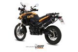 Schalldämpfer Escape Mivv Speed Edge Schwarz Schwarz Edelstahl Bmw F 800 Gs 2008 - 2017