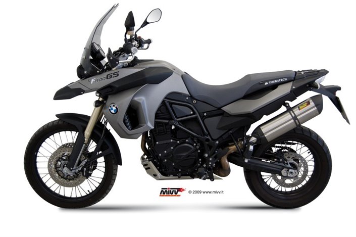 Schalldämpfer Escape Mivv Suono Edelstahl Bmw F 800 Gs 2008 - 2017