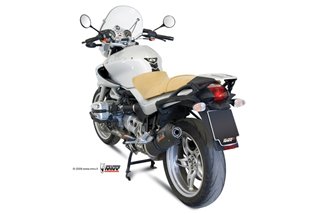 Terminale Scarico Mivv Oval Carbonio Con Coppa Carbonio Bmw R 1150 R 2000 - 2006