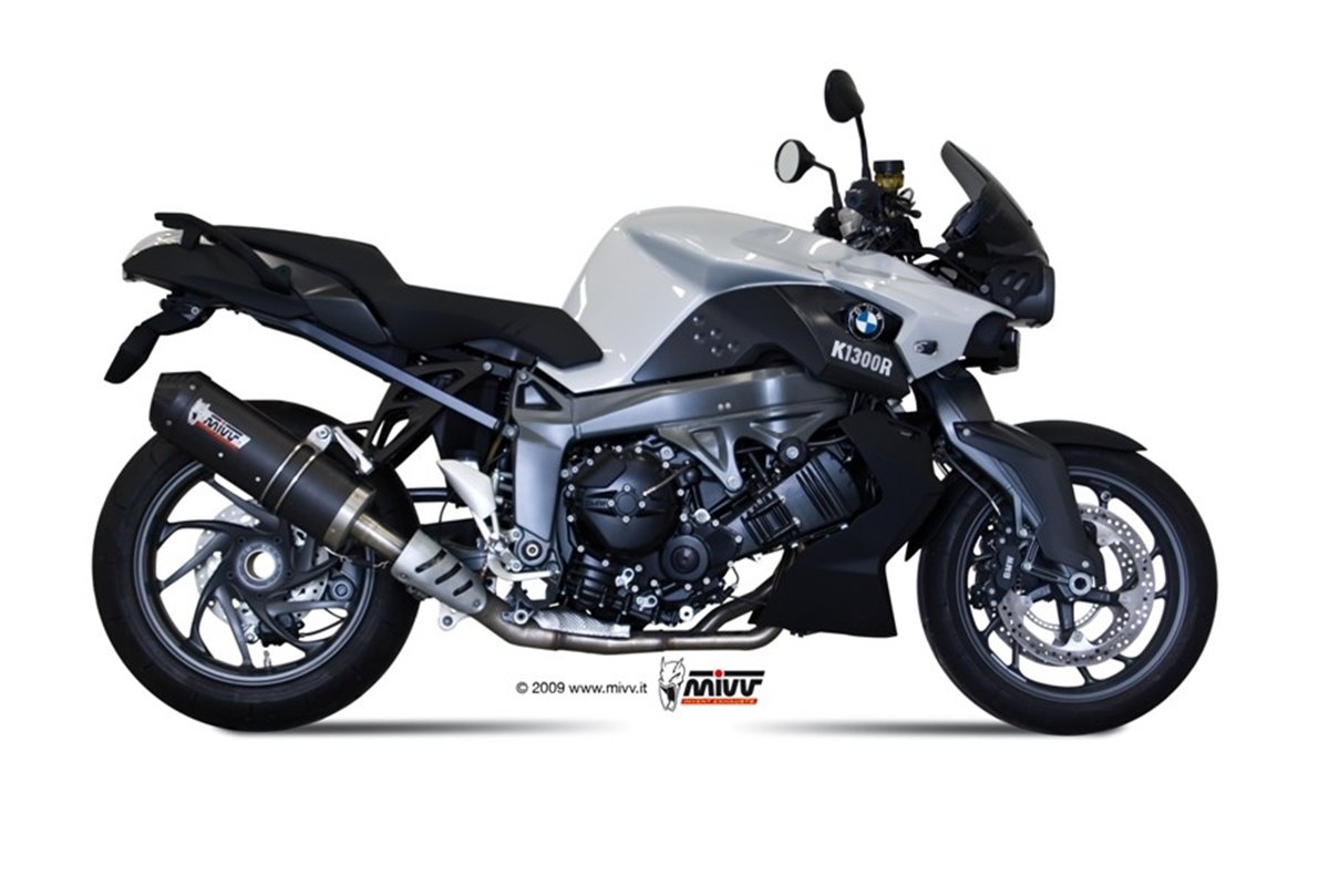 Schalldämpfer Escape Mivv Oval Carbon mit Carbon Cup Bmw K 1300 R 2009 - 2016