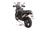 Silencer Exhaust Mivv Oval Titanium With Carbon Cup Bmw F 800 Gs 2008 - 2017