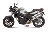 Schalldämpfer Escape Mivv Oval Titanium mit Carbon Cup Bmw F 800 R Gt 2009 - 2020