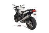 Schalldämpfer Escape Mivv Oval Titanium mit Carbon Cup Bmw F 800 R Gt 2009 - 2020