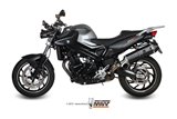 Terminale Scarico Mivv Speed Edge Black Inox Nero Bmw F 800 R Gt 2009 - 2020