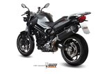 Terminale Scarico Mivv Speed Edge Black Inox Nero Bmw F 800 R Gt 2009 - 2020