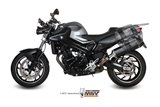 Terminale Scarico Mivv Speed Edge Black Inox Nero Bmw F 800 R Gt 2009 - 2020