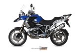 Silencer Exhaust Mivv Speed Edge Stainless Steel Bmw R 1200 Gs Adventure 2004 - 2007