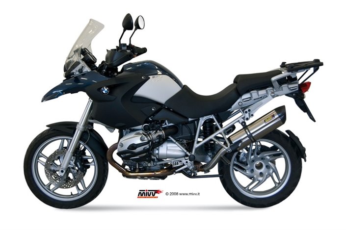 Silencieux Echappement Mivv Suono Inox Bmw R 1200 Gs Adventure 2004 - 2007