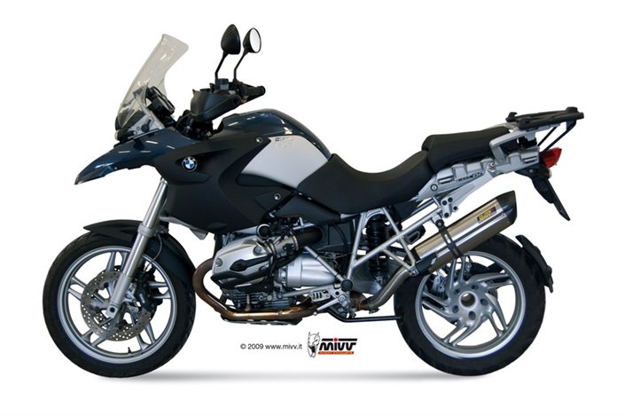 Silencieux Echappement Mivv Suono Inox Bmw R 1200 Gs Adventure 2008 - 2009