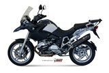 Silencieux Echappement Mivv Suono Noir Noir Inox Bmw R 1200 Gs Adventure 2008 - 2009