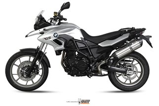 Schalldämpfer Escape Mivv Suono Edelstahl Bmw F 700 Gs 2012 - 2017