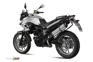 Schalldämpfer Escape Mivv Suono Edelstahl Bmw F 700 Gs 2012 - 2017