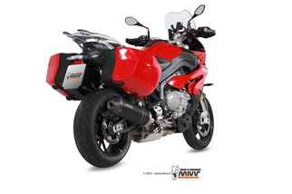 Silencieux Echappement Mivv Ovale Carbone Avec Coupelle Carbone Bmw S 1000 Xr 2015 - 2019