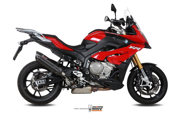 Silencieux Echappement Mivv Suono Noir Noir Inox Bmw S 1000 Xr 2015 - 2019