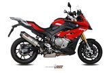 Schalldämpfer Escape Mivv Oval Titanium mit Carbon Cup Bmw S 1000 XR 2015 - 2019