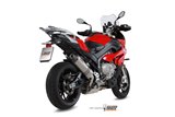 Schalldämpfer Escape Mivv Oval Titanium mit Carbon Cup Bmw S 1000 XR 2015 - 2019