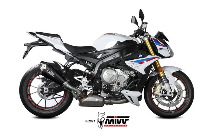 Silencer Exhaust Mivv Delta Race Carbon Bmw S 1000 R 2017 - 2020